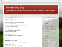 Tablet Screenshot of nondogblog.frap.org